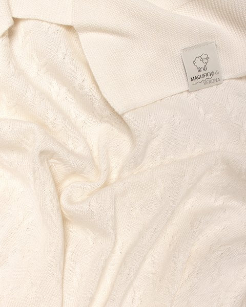 copertina culla in cotone 045556 LATTE MAGLIFICIO DI VERONA 