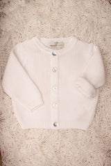 MAGLIFICIO DI VERONA cardigan con bottoncini Bianco
