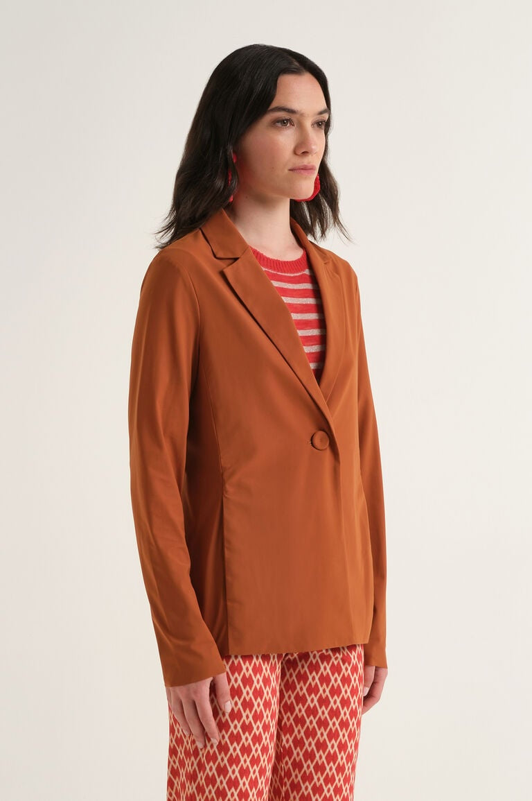 giacca soft jersey JD6465 70210 41008 CARAMELLO MALI'PARMI 