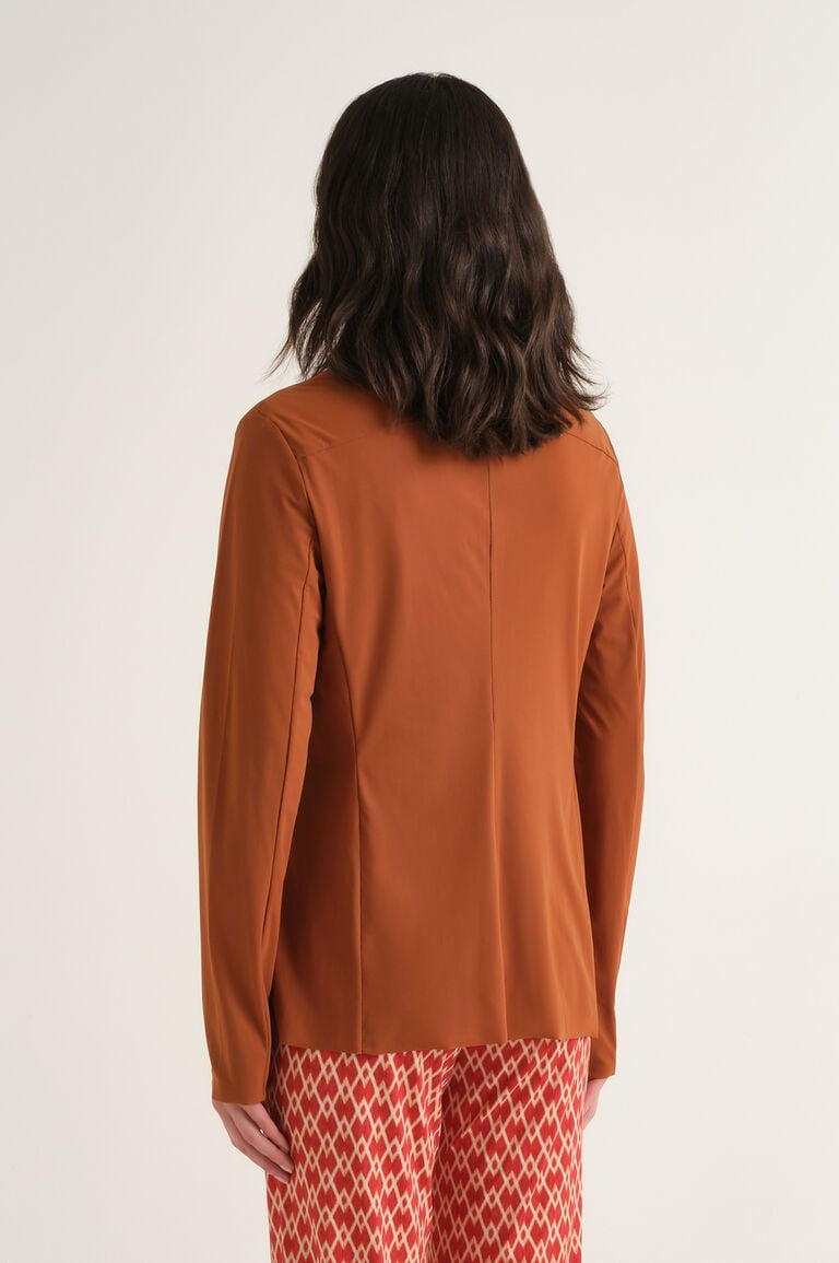 giacca soft jersey JD6465 70210 41008 CARAMELLO MALI'PARMI 
