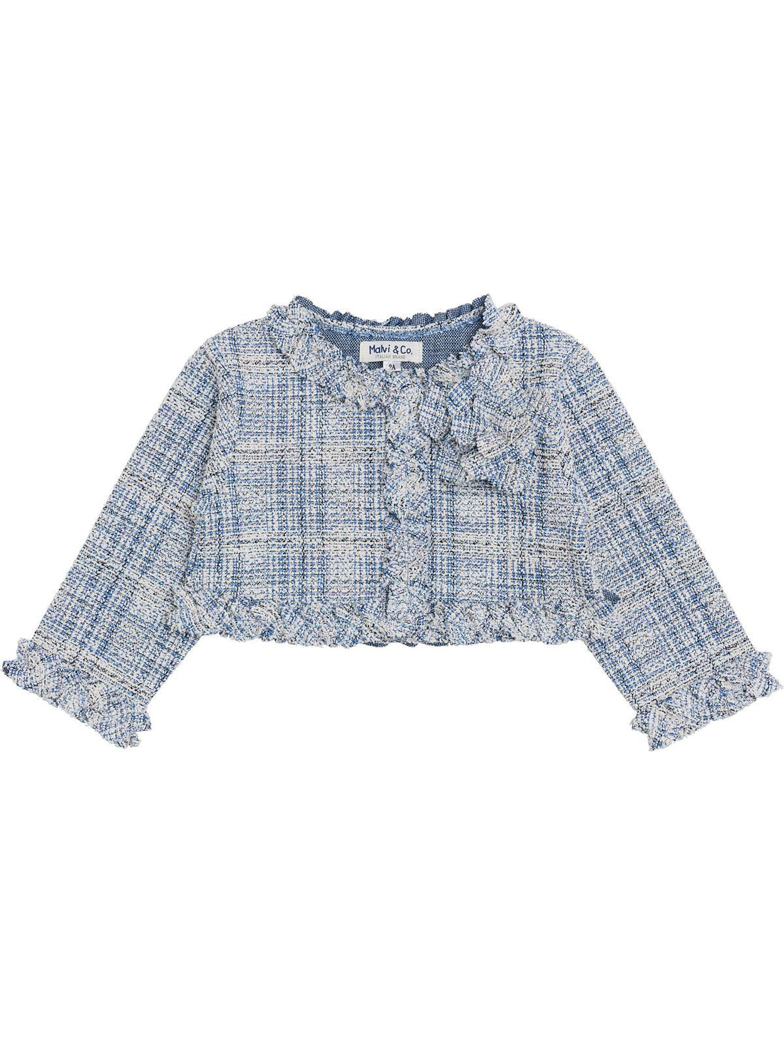 giacca in tweed S25M001GCF 4545 MALVI & CO 