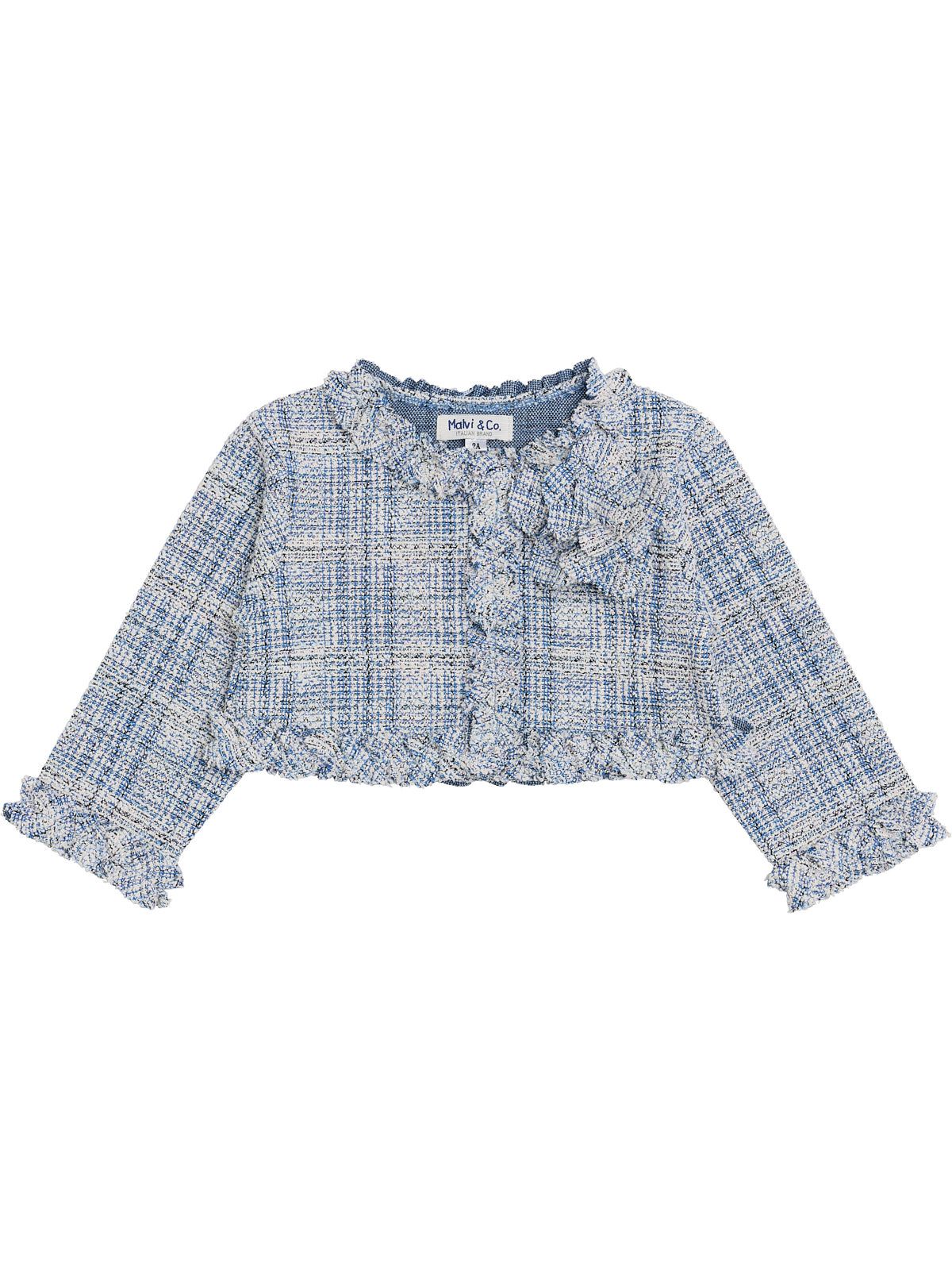giacca in tweed S25M001GCF 4545 MALVI & CO 