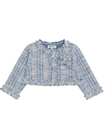 giacca in tweed S25M001GCF 4545 MALVI & CO 
