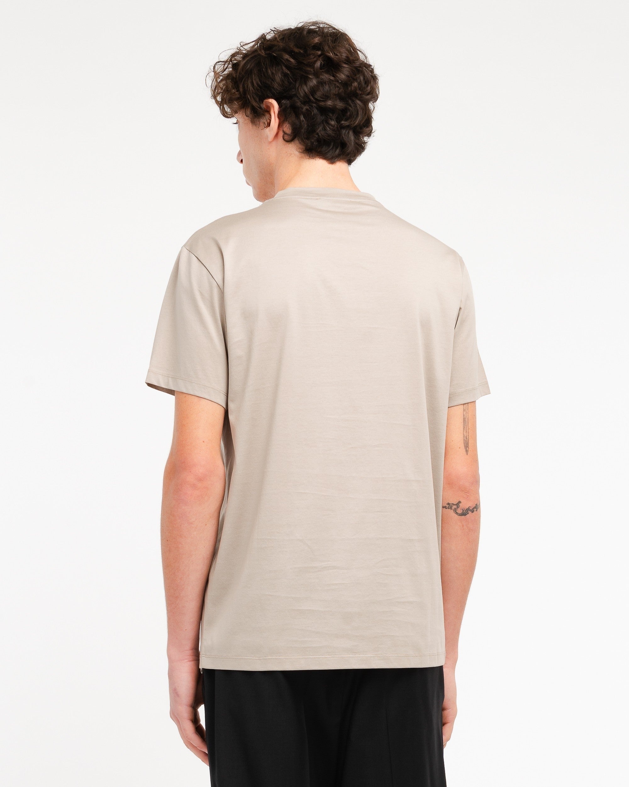 t-shirt con logo in tono 4030M001 263210 25 MANUEL RITZ 