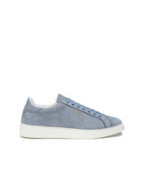 MANUEL RITZ sneakers in pelle nabuk Azzurro