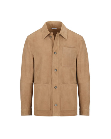 giubbino overshirt in suede 4032H8603 263420 25 MANUEL RITZ 