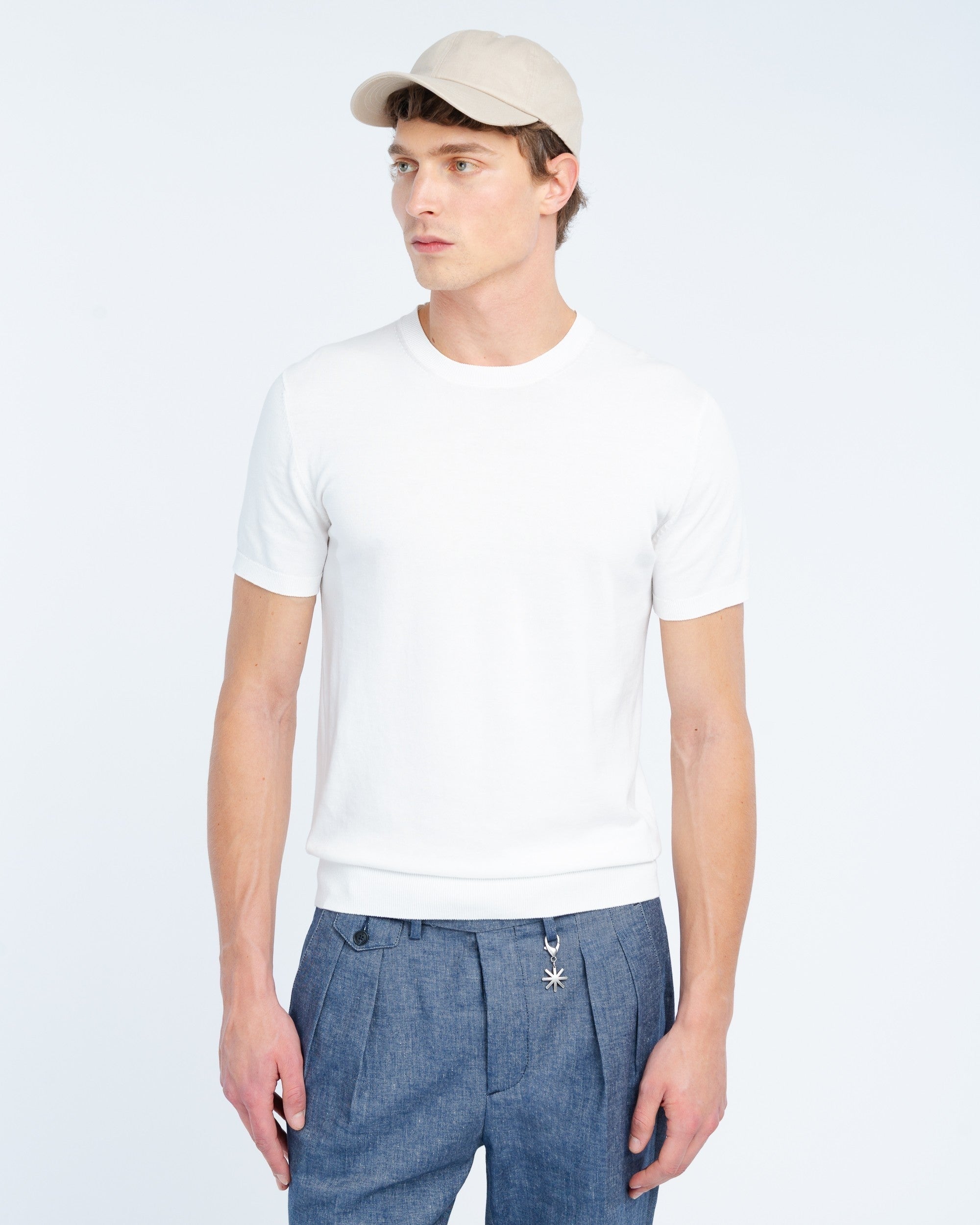t-shirt in cotone manuel ritz 4032M503 263310 02 MANUEL RITZ 