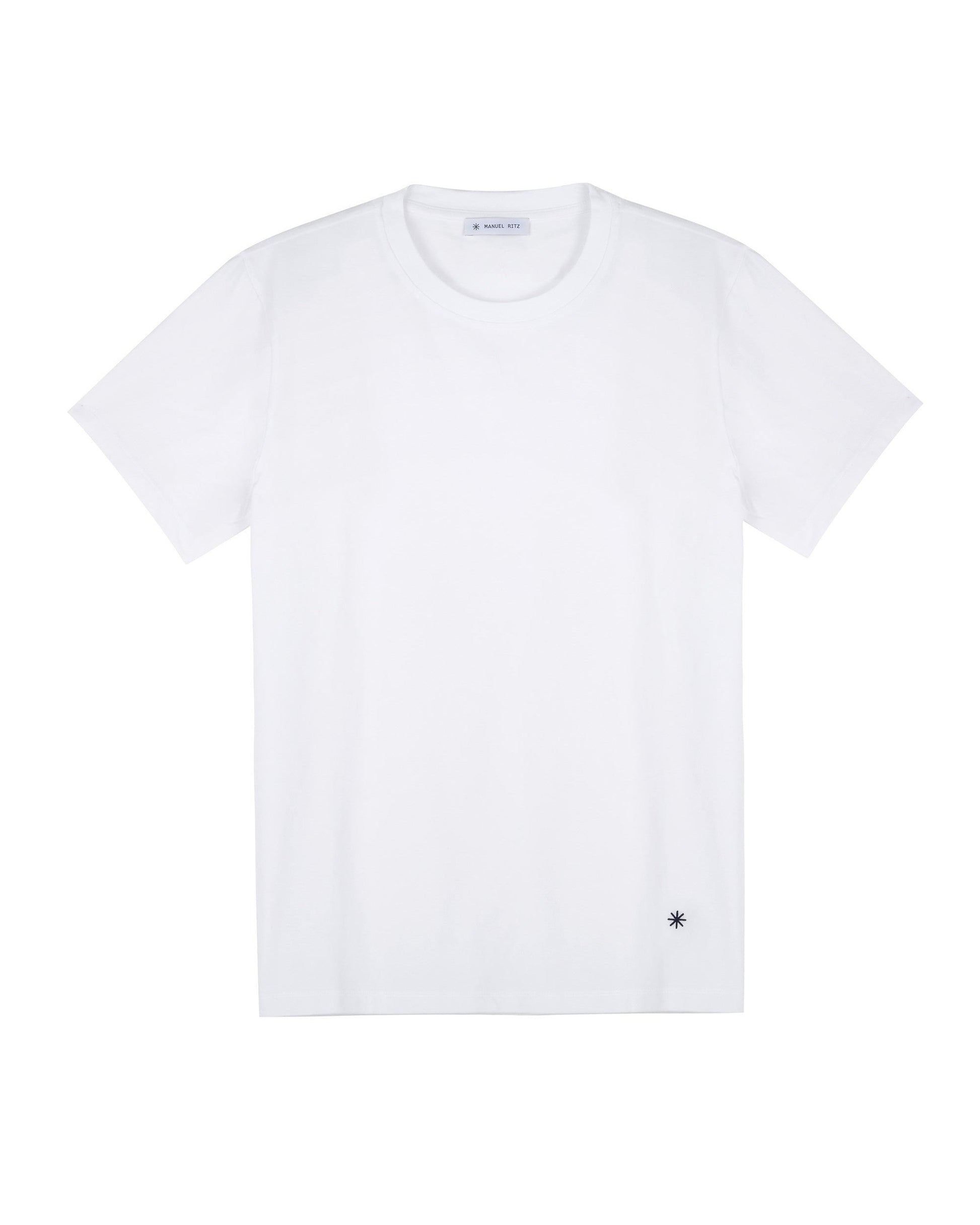 t-shirt in jersey di cotone stretch 4032M568 263284 01 MANUEL RITZ 
