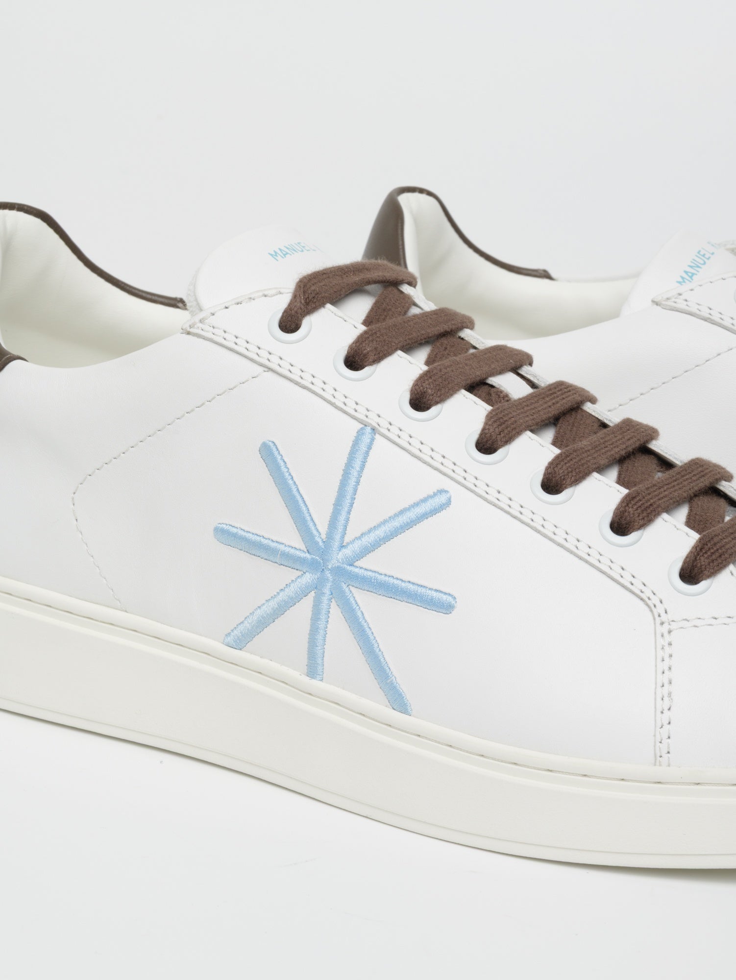 sneakers in pelle logata 4032Q512 263440 29 MANUEL RITZ 