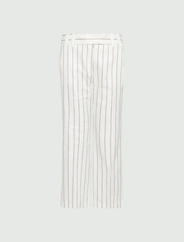 pantalone flare in lino MLLFEBO 001 MARella 