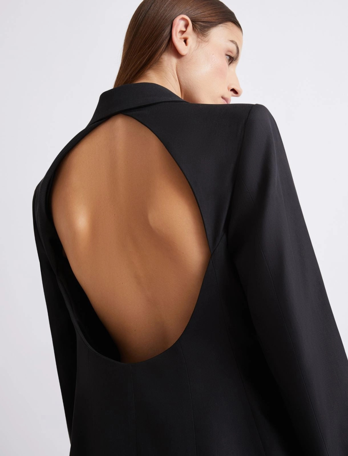 blazer con schiena scoperta MLLFUMATO 004 MARella 