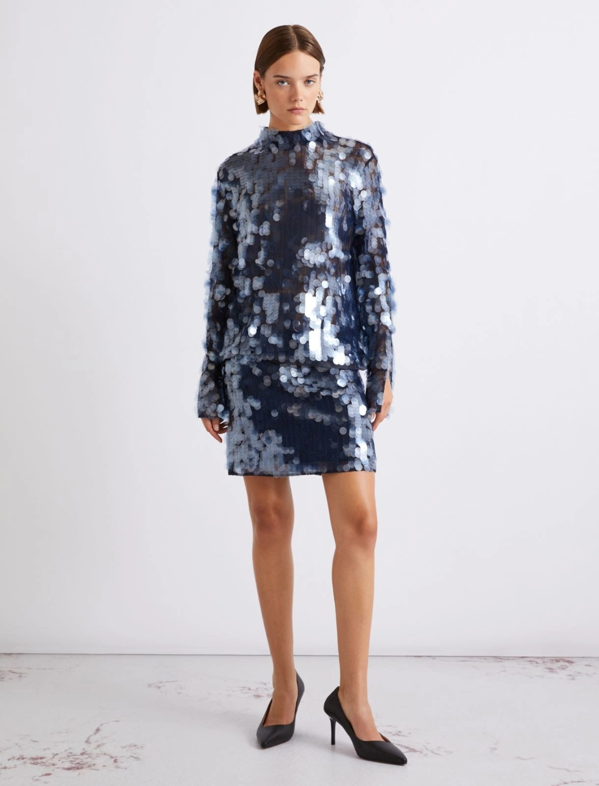 blusa con pailettes MLLGALLO 003 MARella 