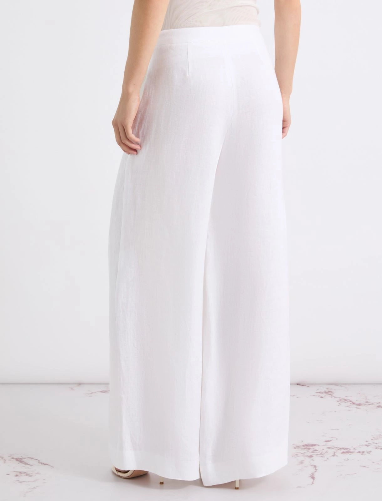 pantalone in lino MLLOTTELIA 001 MARella 