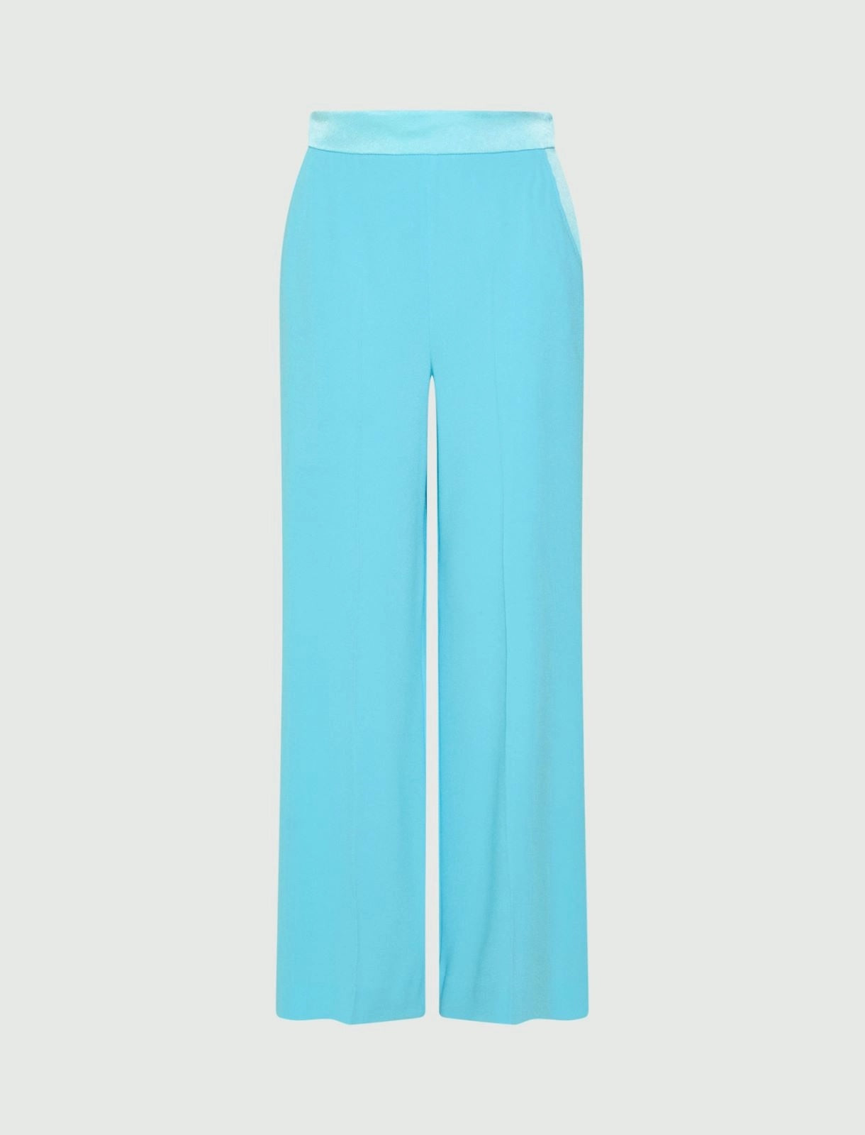 Pantalone ampio in envers satin MLLSTAMPA 004 MARella 