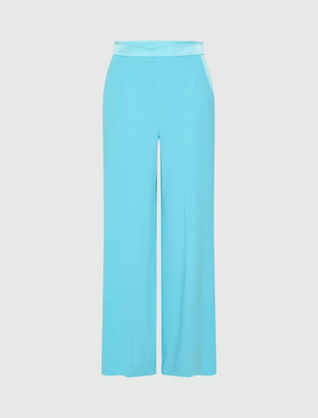 Pantalone ampio in envers satin MLLSTAMPA 004 MARella 