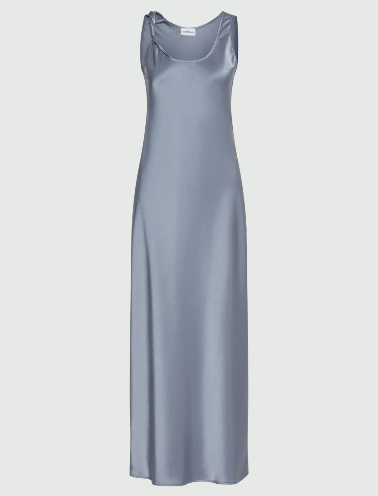 abito con spalline in satin MLLOVALE 001 MARella ART. 365 