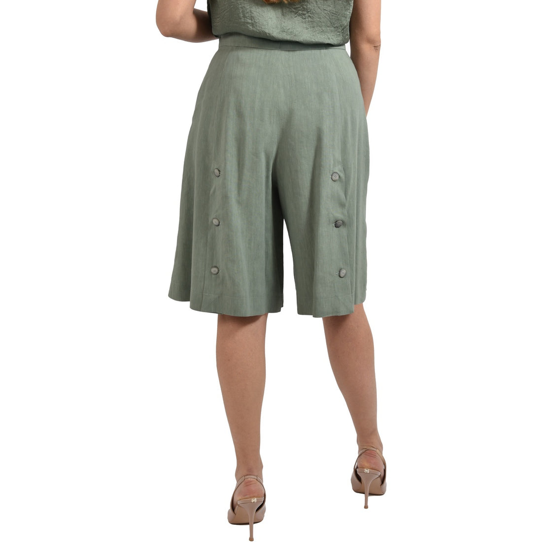 shorts con bottoni MLMACAICI 003 MARella MONOCHROME 