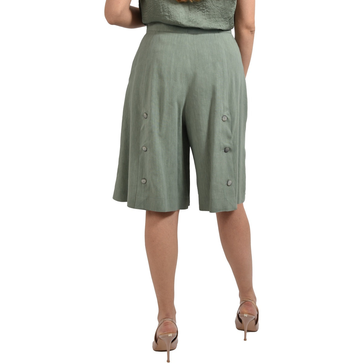 shorts con bottoni MLMACAICI 003 MARella MONOCHROME 