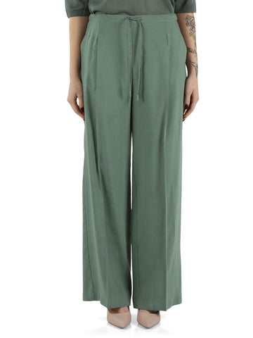 pantalone in lino MLMALLORO 003 MARella MONOCHROME 