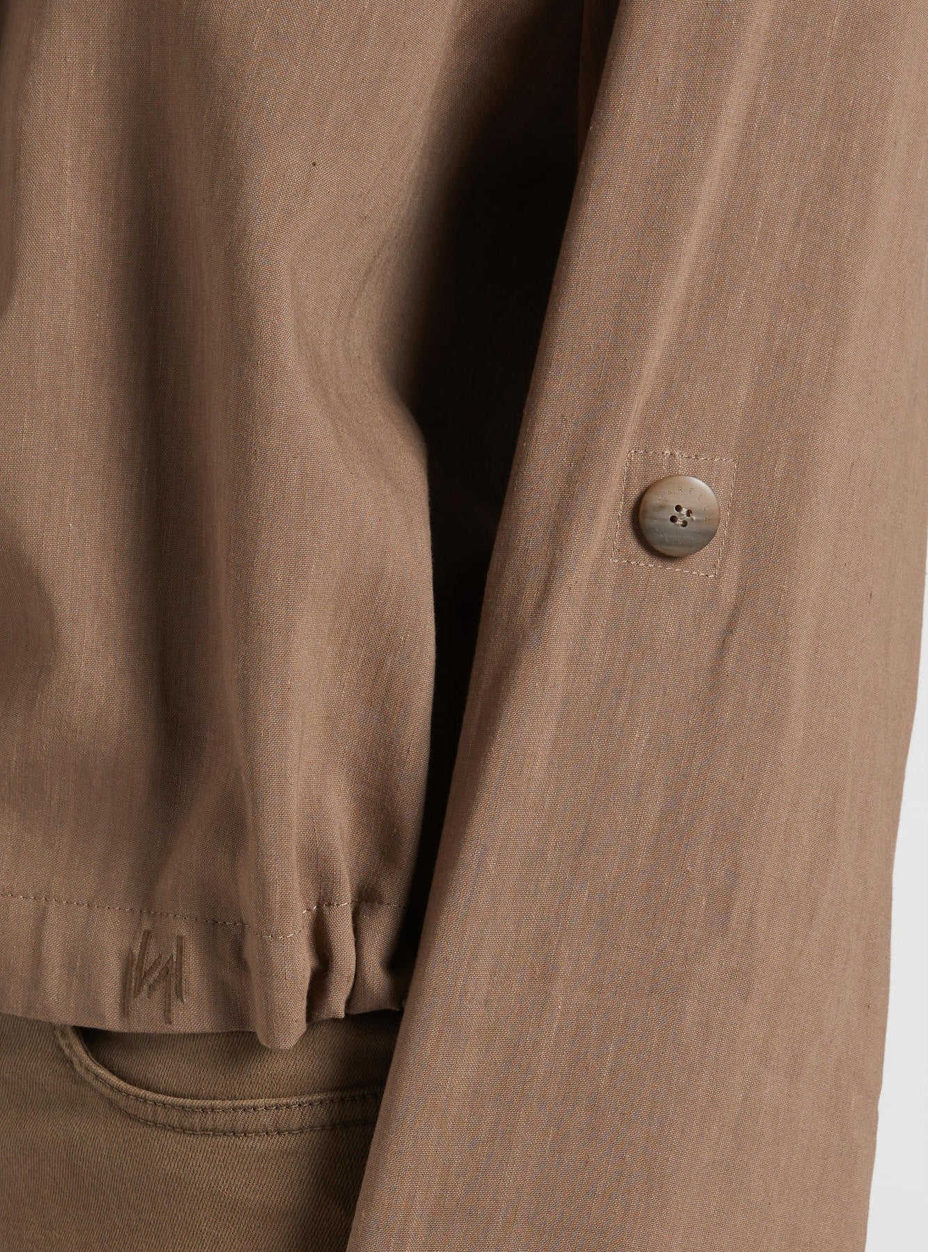 giacca in lino stretch MLMPALCHI 001 MARella MONOCHROME 