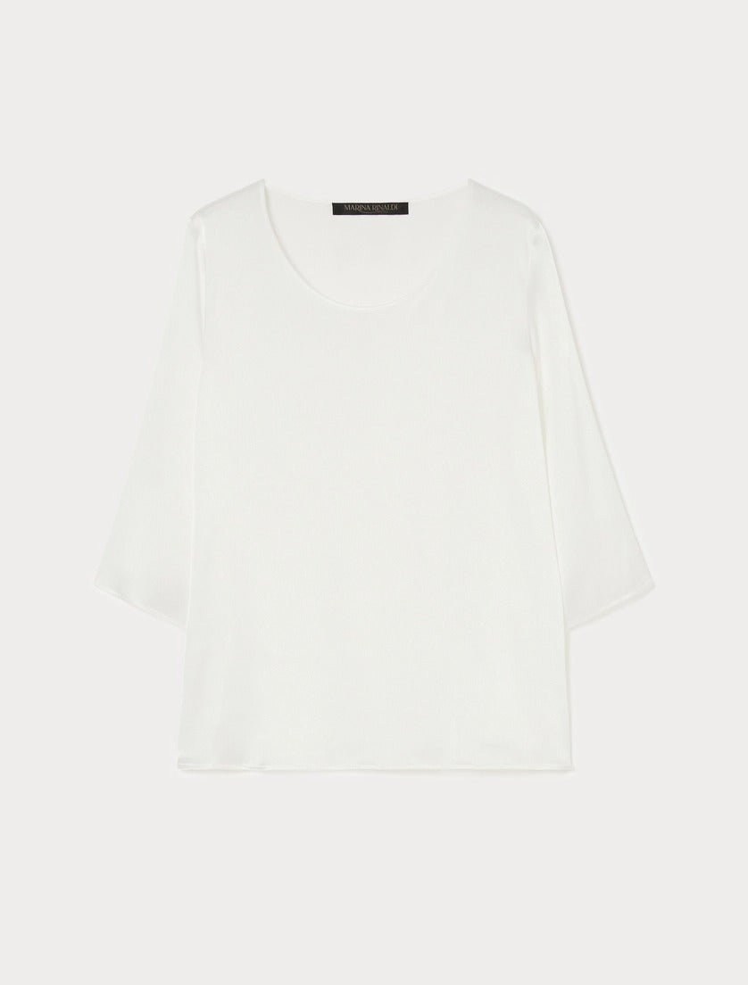 blusa in satin leggero BAMBUS 009 MARINA RINALDI 