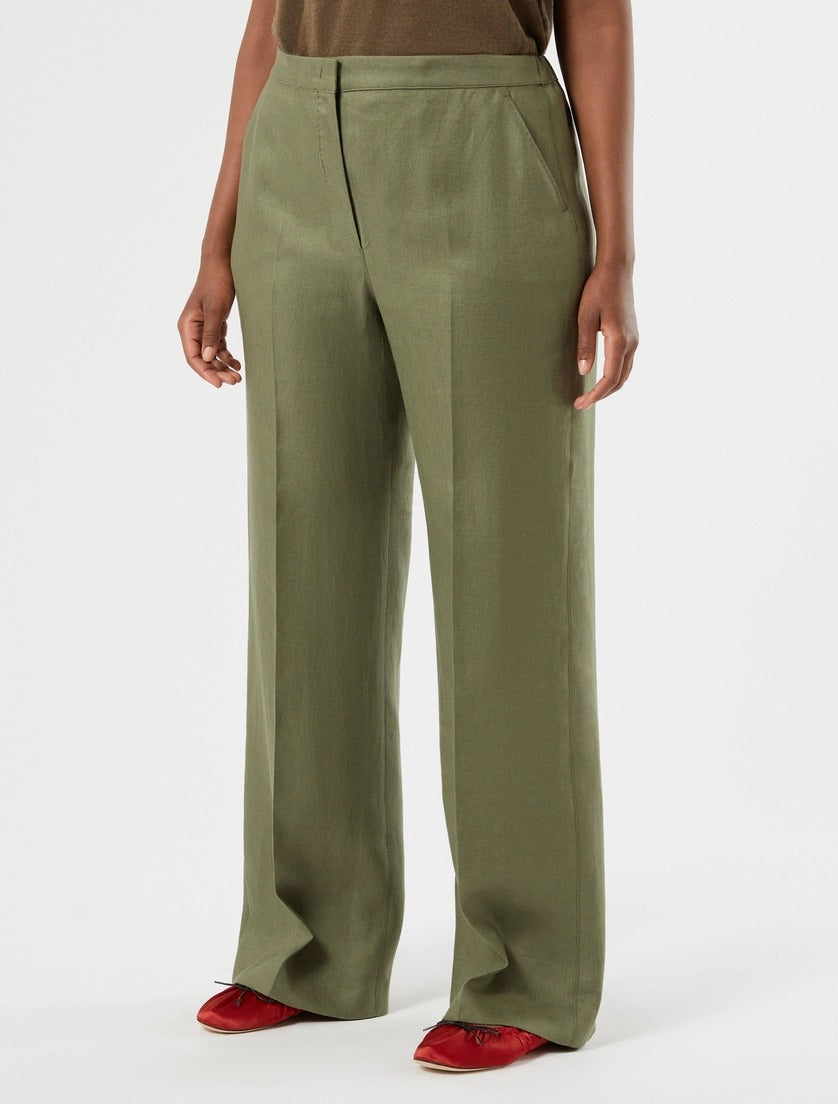 pantalone in lino MRNCANAPA 003 MARINA RINALDI 