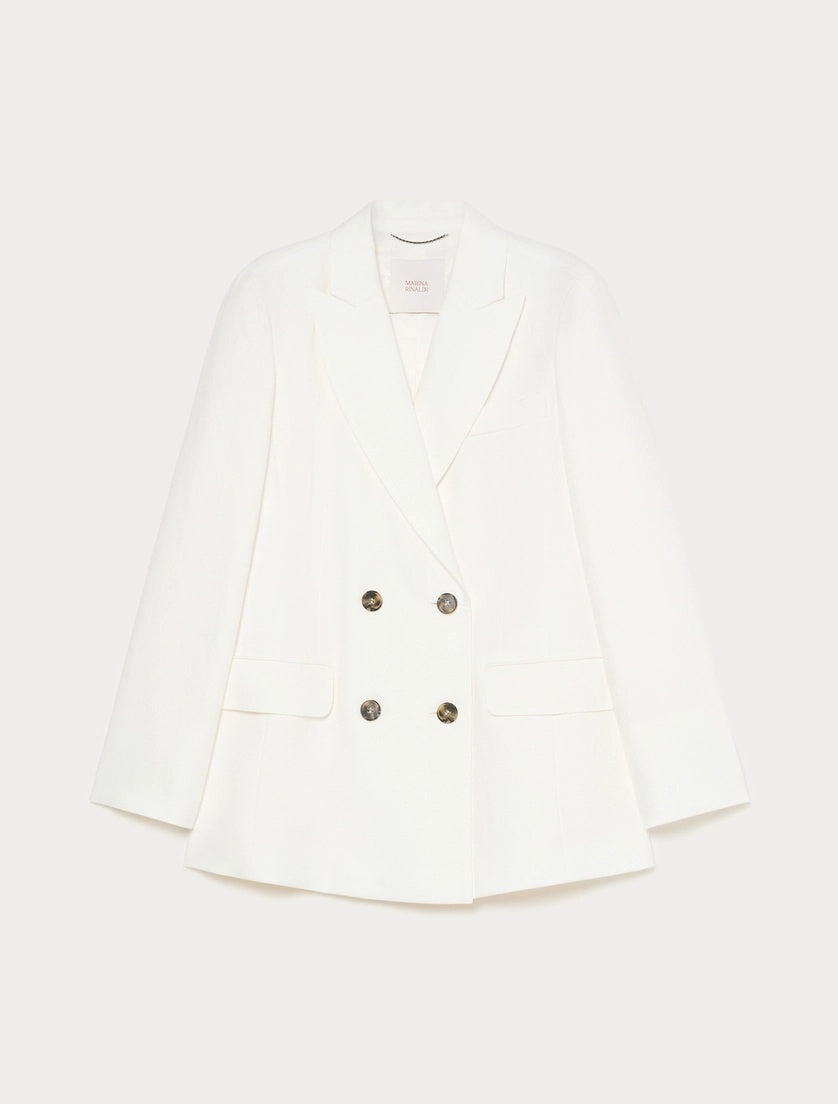 giacca blazer in lino MRNNEBIA 001 MARINA RINALDI 