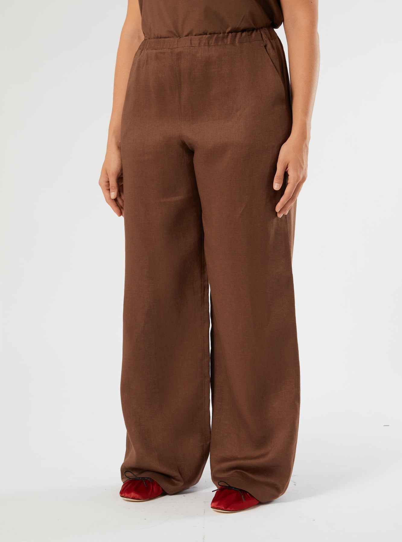 pantalone in lino ROCCO 013 MARINA RINALDI 