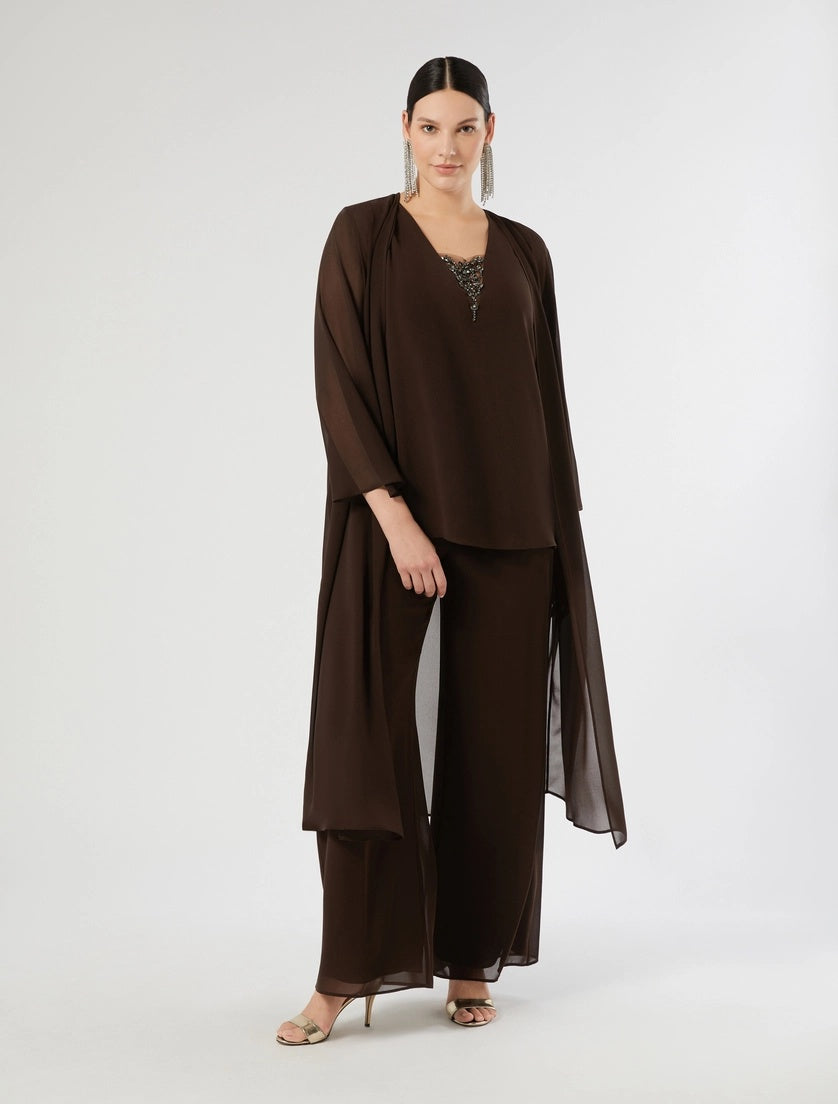 top in georgette MREARTE 003 MARINA RINALDI VOYAGE 