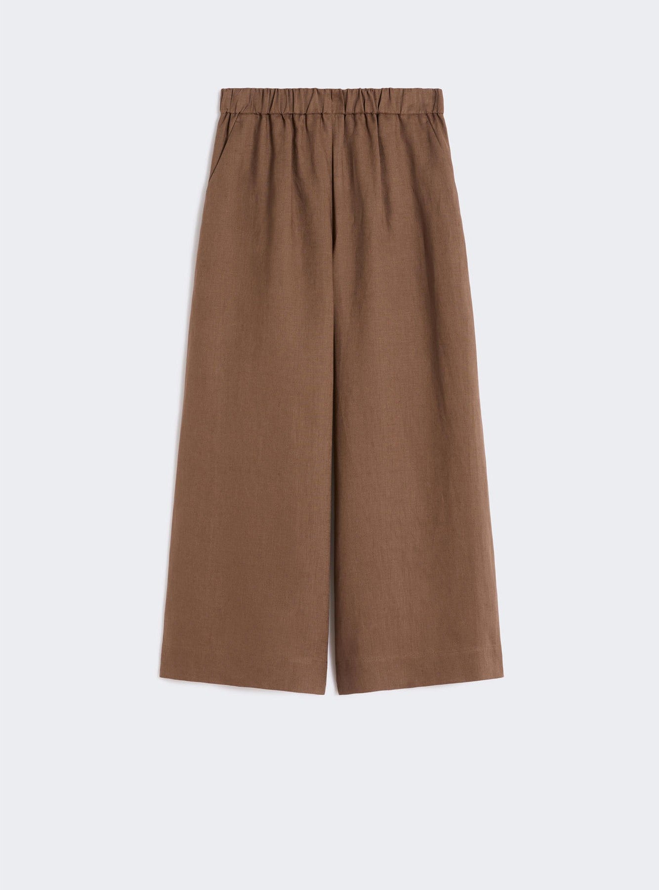 pantalone in tela di lino MMLCANNETI 008 MAXMARA 