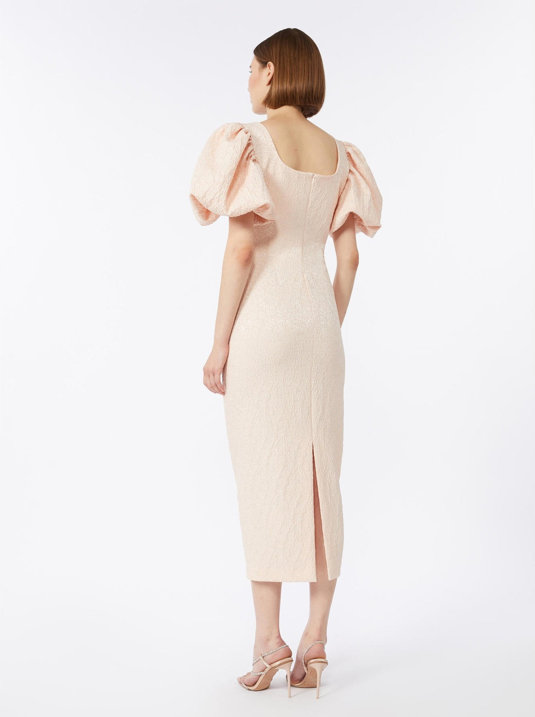 abito con maniche balloon MSEQUIZ 001 MAXMARA 