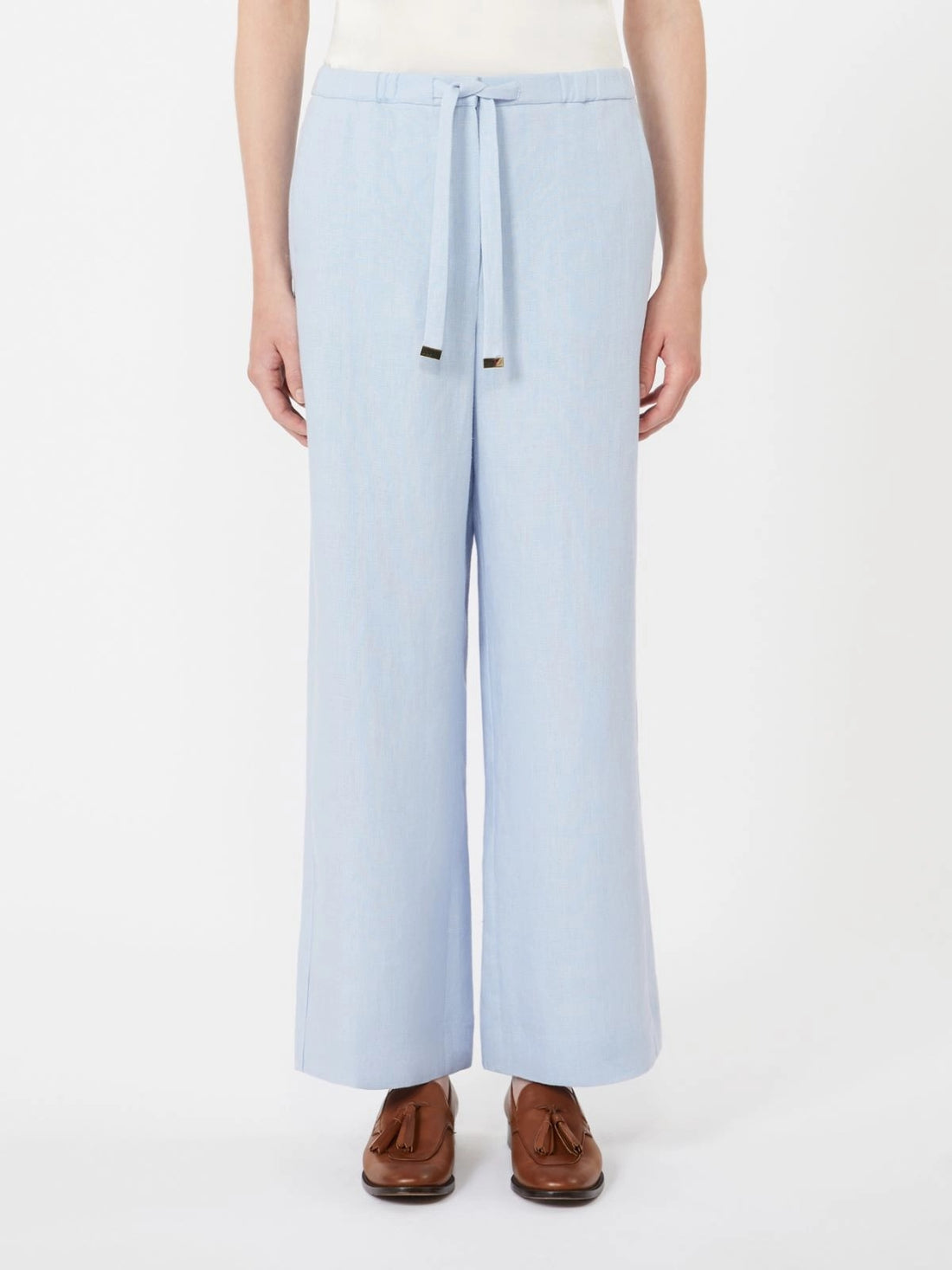 pantalone in lino SMMAMEDEA 005 S MAXMARA 