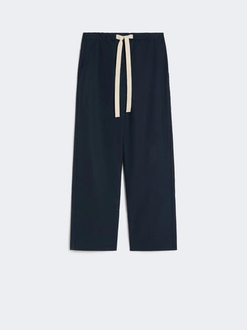 pantalone con coulisse in cotone SMMARGENTO 005 S MAXMARA 
