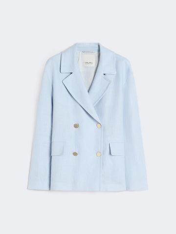 giacca doppiopetto in lino SMMAVENUE 005 S MAXMARA 