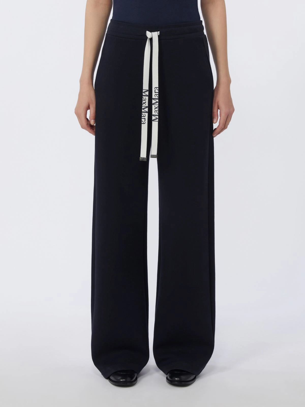 pantalone ampio in jersey SMMBALI 005 S MAXMARA 