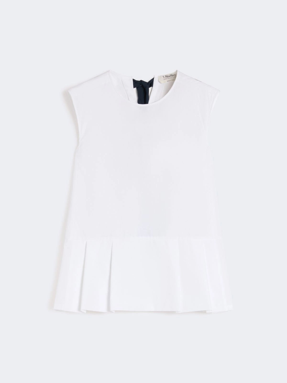 top in popeline di cotone SMMBRAVA 060 S MAXMARA 