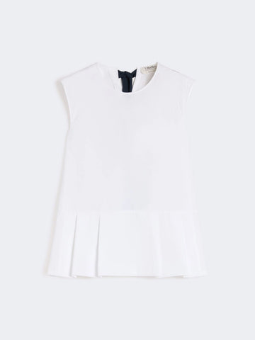 top in popeline di cotone SMMBRAVA 060 S MAXMARA 