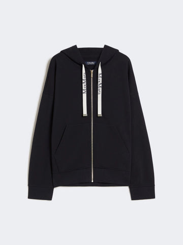 felpa con zip in jersey tecnico SMMJOUR 005 S MAXMARA 