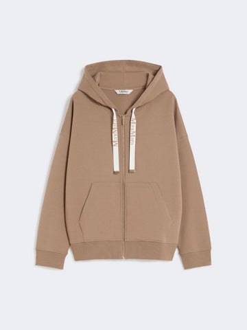 felpa con zip in jersey tecnico SMMJOUR 006 S MAXMARA 