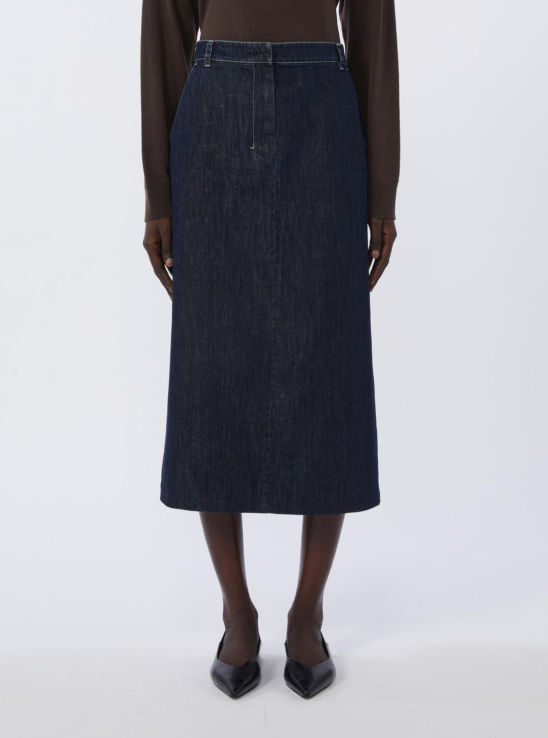 Gonna midi in denim SMMSERENA 001 S MAXMARA 