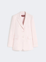 MAXMARA STUDIO blazer monopetto in cady Rosa