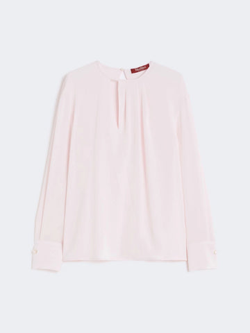 blusa in cady leggero MSTKAKI 015 MAXMARA STUDIO 