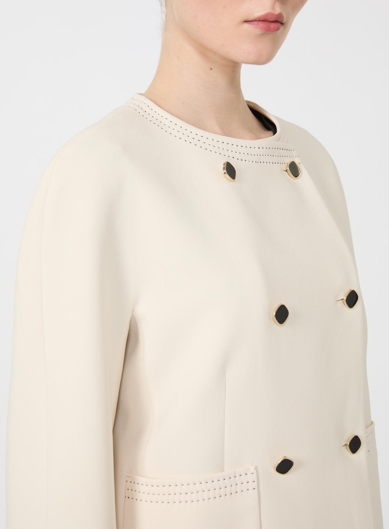 giacca corta doppiopetto MSTOMBROSA 060 MAXMARA STUDIO 