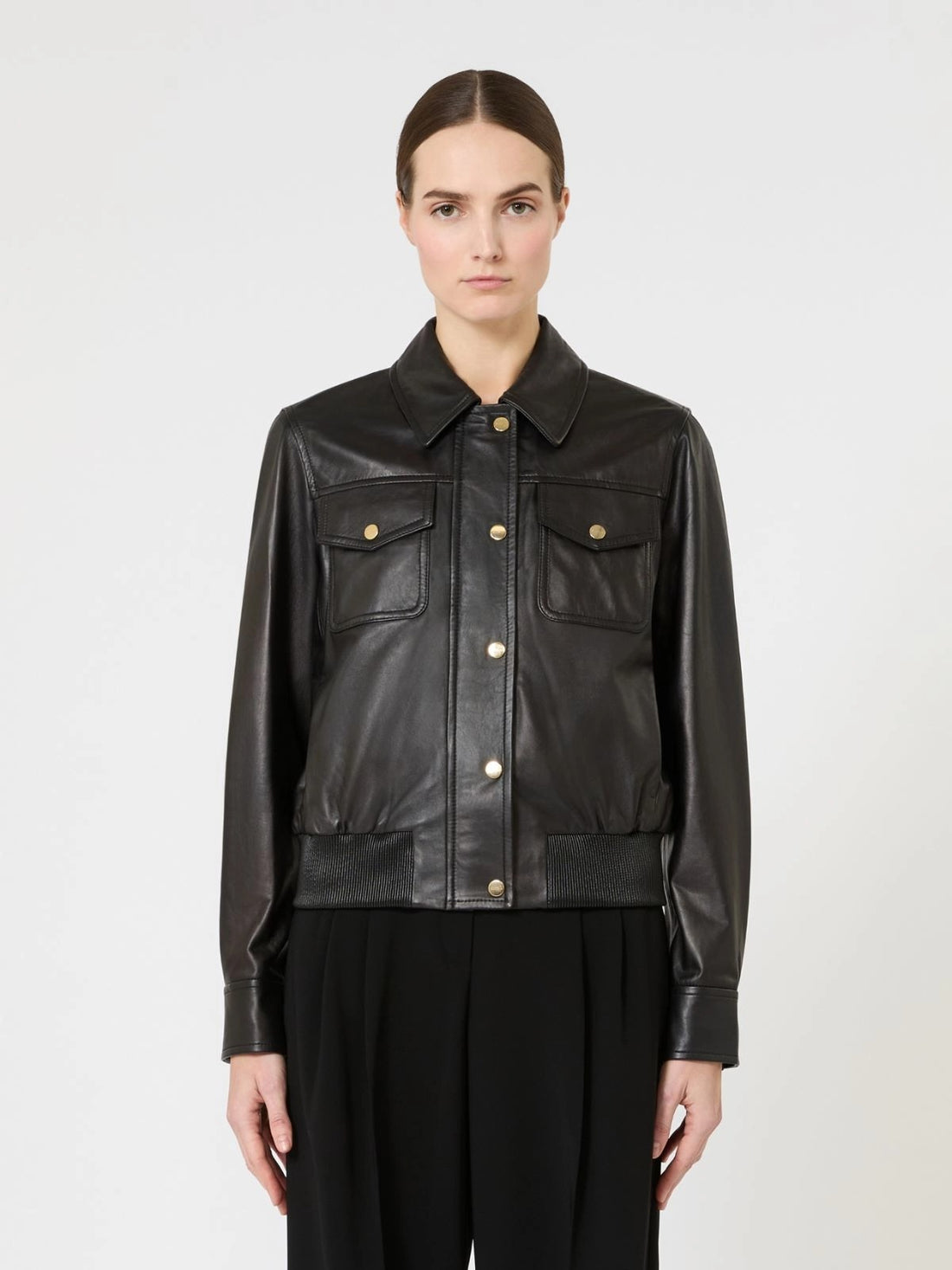 giacca in pelle MSTBIADA 003 MAXMARA STUDIO 