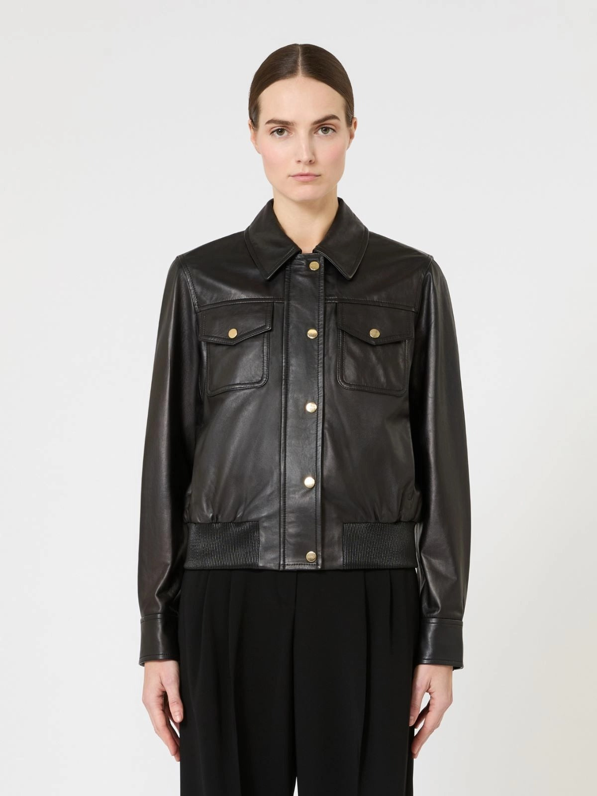giacca in pelle MSTBIADA 003 MAXMARA STUDIO 