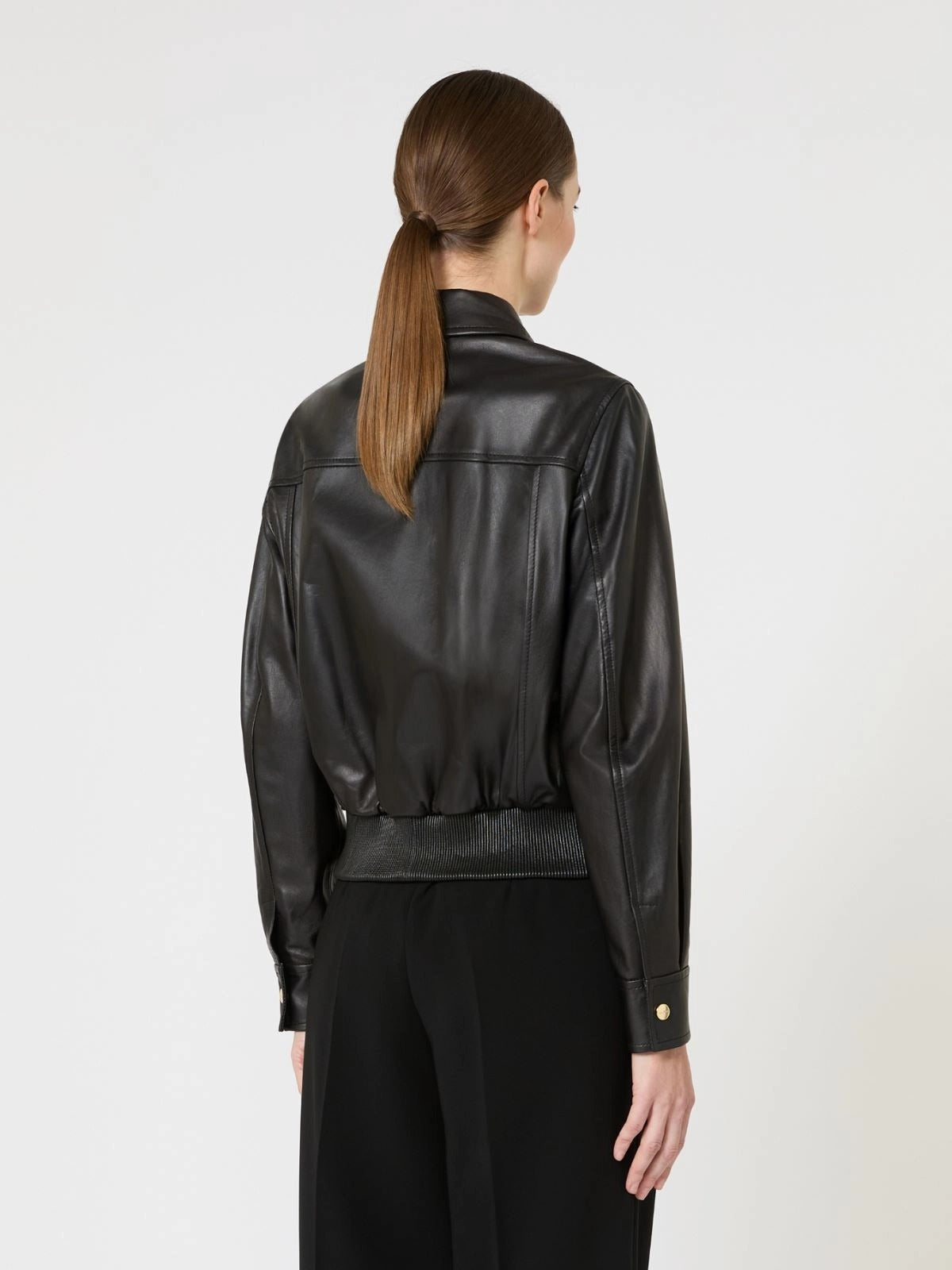giacca in pelle MSTBIADA 003 MAXMARA STUDIO 