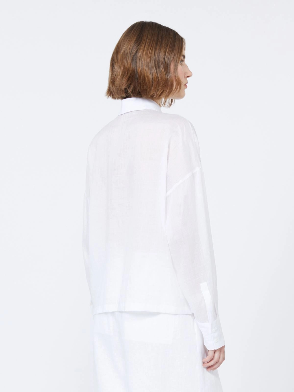 camicia boxy in tela ramiè MSTCALI 031 MAXMARA STUDIO 