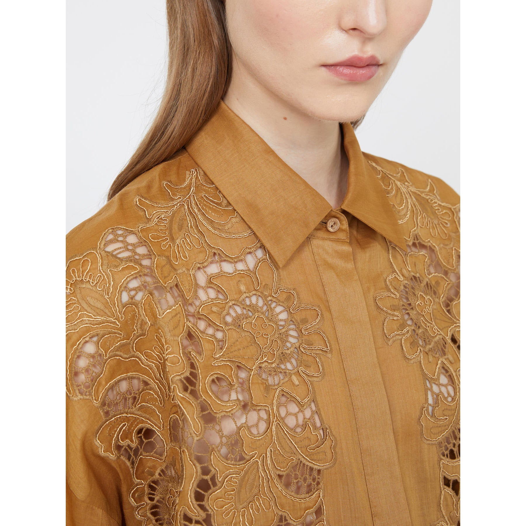camicia boxy in tela ramiè MSTCALI 053 MAXMARA STUDIO 