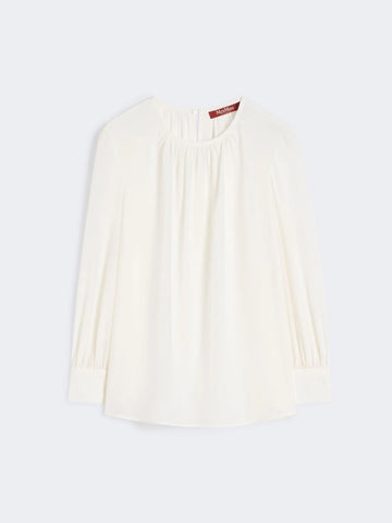 blusa girocollo in seta MSTCOLMO 008 MAXMARA STUDIO 
