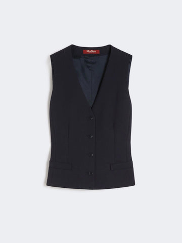 gilet in crèpe di lana MSTMADIA 004 MAXMARA STUDIO 